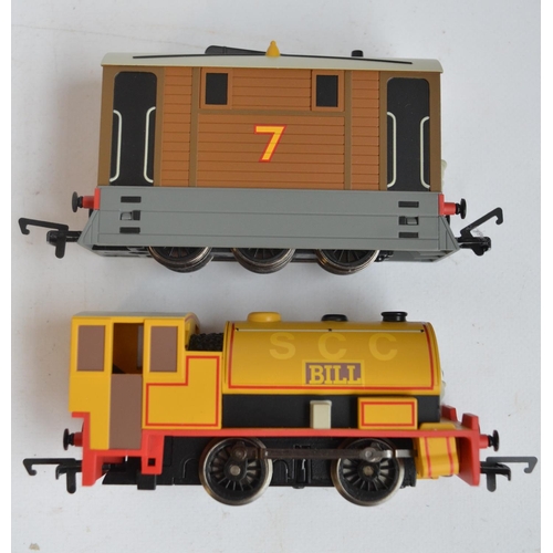 127 - Four boxed OO gauge Thomas The Tank Engine themed railway models from Hornby to include R9047 Bill 0... 