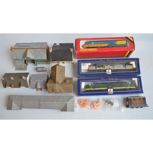 132 - Collection of previously run OO gauge electric train models to include limited edition (351/500) Lim... 