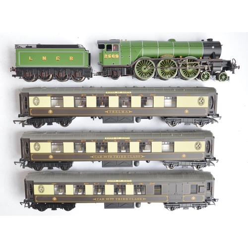 138 - Two limited edition Hornby OO gauge boxed train pack sets to include R2660M 'The Norfolkman' BR 4-6-... 