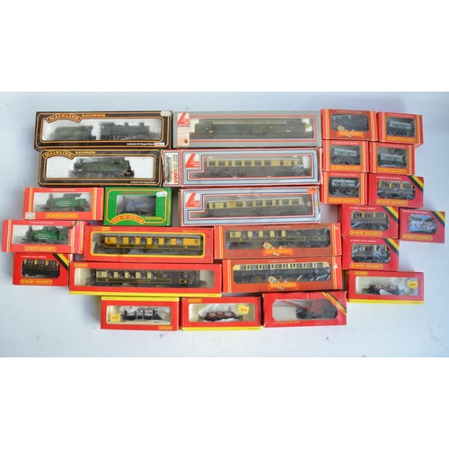 146 - Collection of previously run boxed OO gauge railway models from Hornby, Lima, Age Of Steam Railways ... 