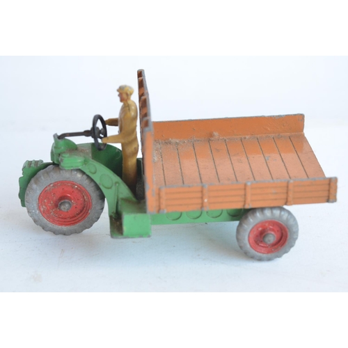 160 - Collection of vintage diecast vehicles, books and railway models to include a Dinky Supertoys 564 el... 