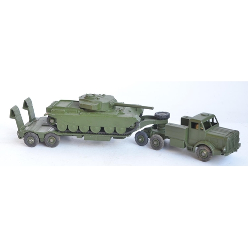 160 - Collection of vintage diecast vehicles, books and railway models to include a Dinky Supertoys 564 el... 