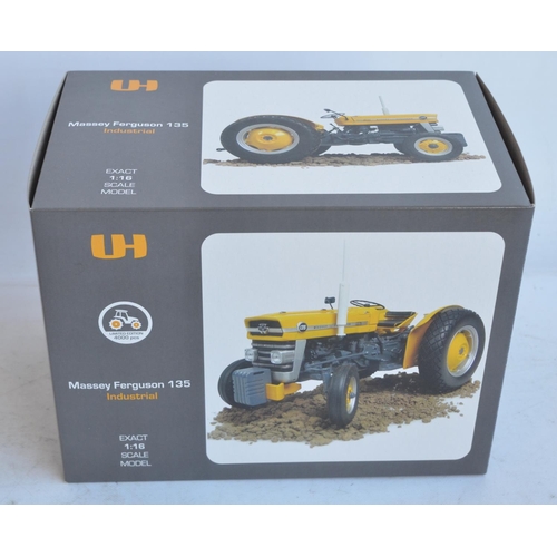 179 - Universal Hobbies 1/16th scale highly detailed Massey Ferguson 135 Industrial tractor model, limited... 