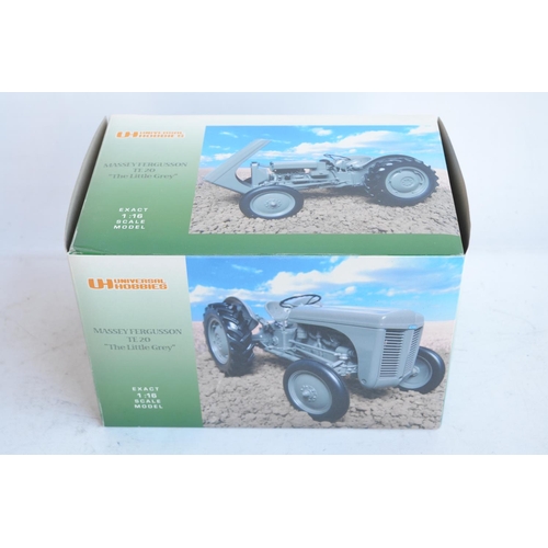 180 - Universal Hobbies 1/16th scale highly detailed diecast Massey Ferguson TE20 'The Little Grey' tracto... 