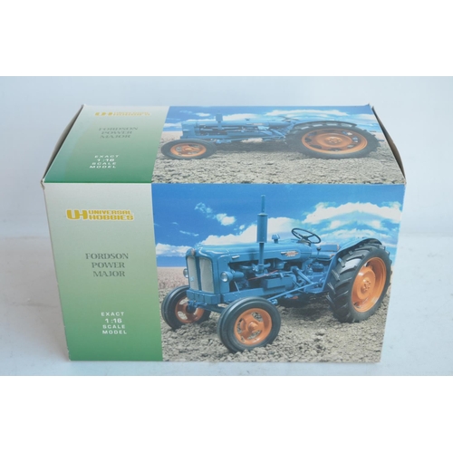 181 - Universal Hobbies 1/16th scale highly detailed diecast Fordson Power Major tractor model in mint con... 