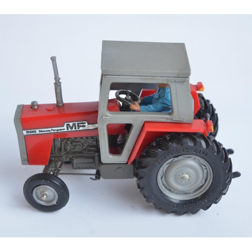 184 - Collection of 1/32 farm models, plastic and diecast to include Britain's 9592 Massey Ferguson Tracto... 