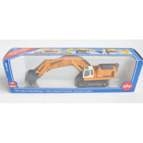 186 - Four boxed diecast plant machinery models to include Joal 1/50 scale Avance D155AX-5 bulldozer with ... 