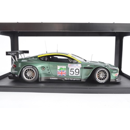 188 - Boxed 1/18 scale Aston Martin Racing Racing Le Mans DBR9 by Autoart, limited edition 1313/3000. Mode... 