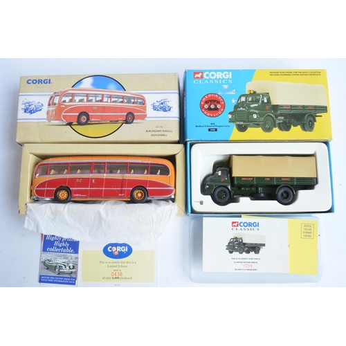 194 - Fourteen boxed mostly classic bus model from Corgi and EFE to include 5x 1/50 scale limited editions... 