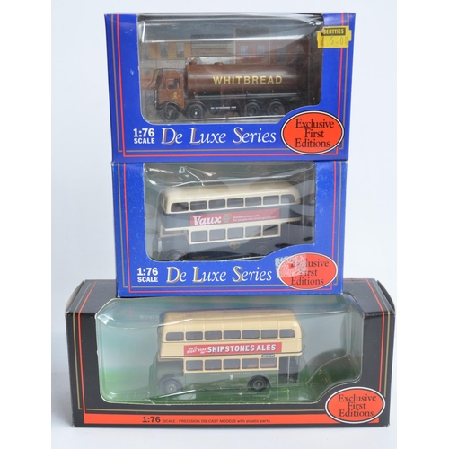 194 - Fourteen boxed mostly classic bus model from Corgi and EFE to include 5x 1/50 scale limited editions... 