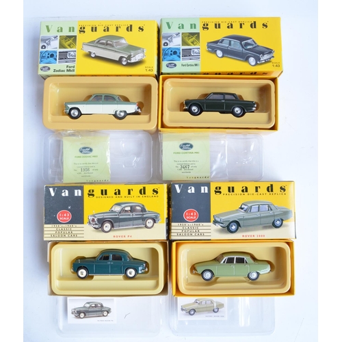 196 - Sixteen boxed Lledo 1/43 scale diecast Vanguard series model cars to include Austin A60 Cambridge, V... 