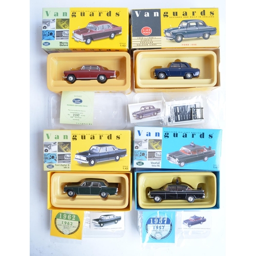 196 - Sixteen boxed Lledo 1/43 scale diecast Vanguard series model cars to include Austin A60 Cambridge, V... 