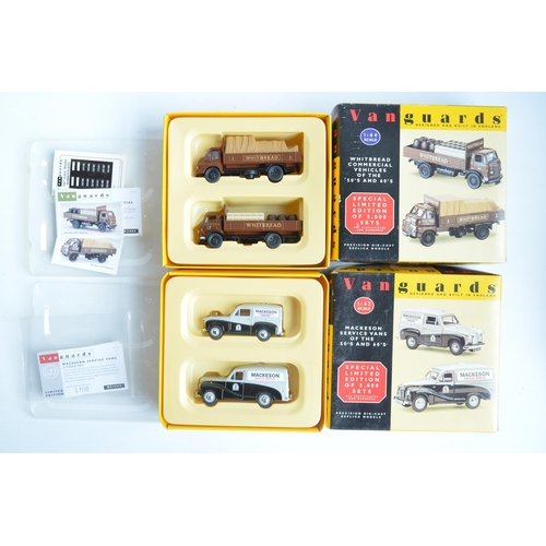 197 - Nineteen boxed 1/43 and 1/64 scale diecast Vanguard series commercial vehicle models from Lledo (inc... 