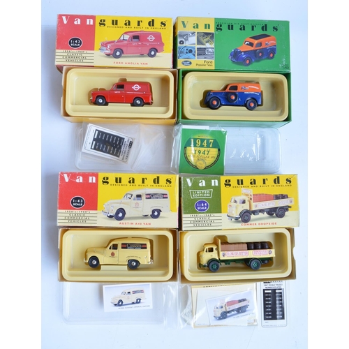 197 - Nineteen boxed 1/43 and 1/64 scale diecast Vanguard series commercial vehicle models from Lledo (inc... 