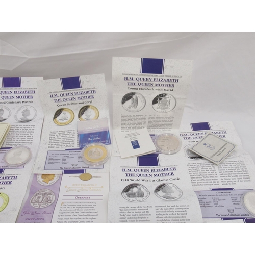 720 - Collection of assorted denomination silver proof coins from Pobjoy Mint & Royal Mint, all with COA’s... 