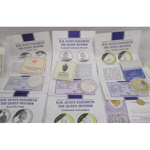 720 - Collection of assorted denomination silver proof coins from Pobjoy Mint & Royal Mint, all with COA’s... 