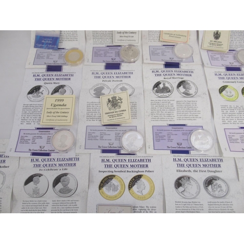 720 - Collection of assorted denomination silver proof coins from Pobjoy Mint & Royal Mint, all with COA’s... 