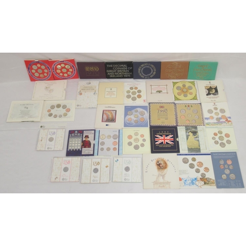 782 - Royal Mint – United Kingdom Brilliant Uncirculated Coin Collection 1986, 1987, 1989-91, 1994-96, and... 