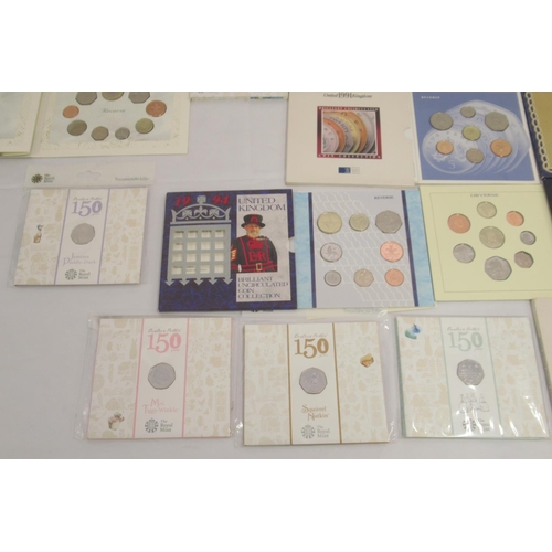 782 - Royal Mint – United Kingdom Brilliant Uncirculated Coin Collection 1986, 1987, 1989-91, 1994-96, and... 