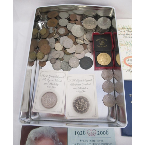 783 - Mixed collection of British coins to inc. 21 £5 coins, 12 commemorative £2 coins, 1935 Crown, 1895 C... 