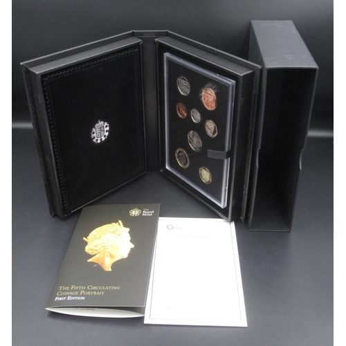 752 - The Royal Mint - The 2015 United Kingdom Definitive Proof Coin Set, in original box and slip-case wi... 