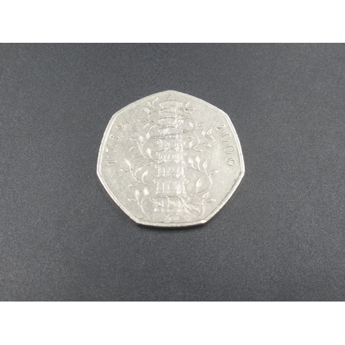 677 - Circulated Kew Gardens 50p