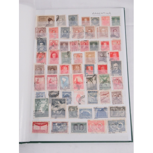 821 - Collection of 5 stamps folders containing an assorted collection of c20th (and some late c19th) Sout... 