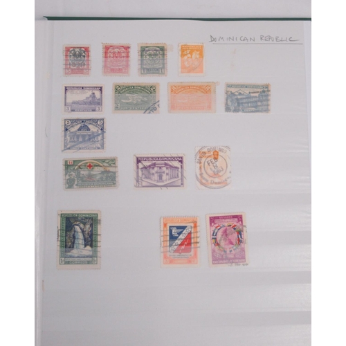 821 - Collection of 5 stamps folders containing an assorted collection of c20th (and some late c19th) Sout... 