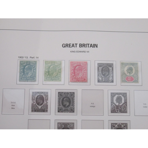 817 - A collection of 6 folders containing assorted GB stamps from the c19th & c20th covering Queen Victor... 