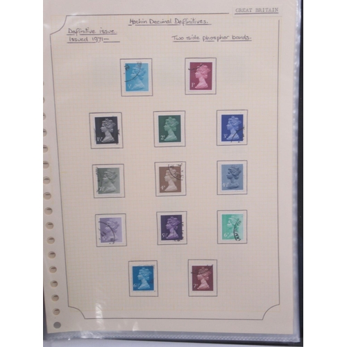 819 - Large collection of GB stamps to inc. folder cont. Scottish, Welsh and Northern Irish stamps from th... 