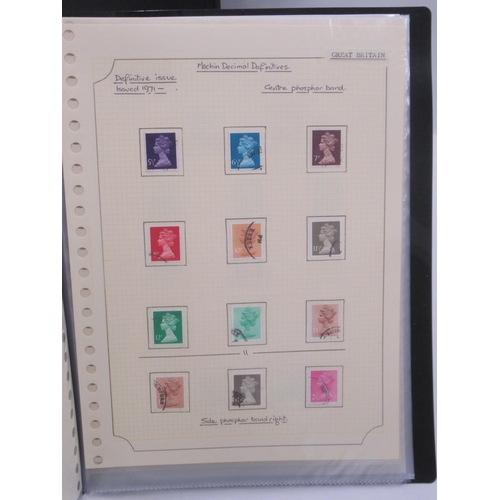 819 - Large collection of GB stamps to inc. folder cont. Scottish, Welsh and Northern Irish stamps from th... 