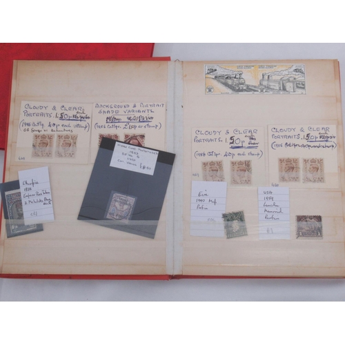 822 - Assorted collection of GB, commonwealth and International stamps to inc. stamp book of GB Postage Du... 