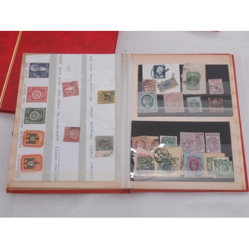 822 - Assorted collection of GB, commonwealth and International stamps to inc. stamp book of GB Postage Du... 