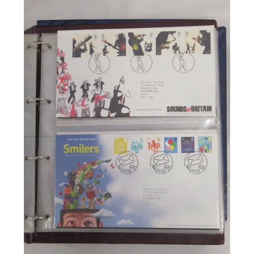 813 - Collection of GB First Day Covers covering from Late 1970s to 2020, in 5 albums