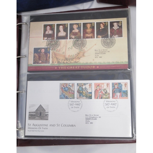 813 - Collection of GB First Day Covers covering from Late 1970s to 2020, in 5 albums