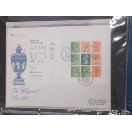 813 - Collection of GB First Day Covers covering from Late 1970s to 2020, in 5 albums