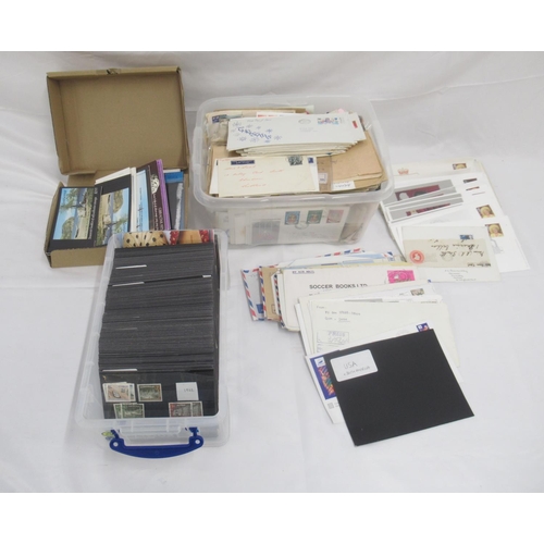 827 - Assorted collection of German Stamp sets, Air World and International Covers, & mixed stamp booklets... 