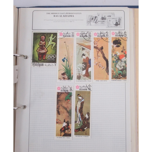 828 - Assorted collection of stamps and covers both loose and in folders/albums, collection of tweezers an... 