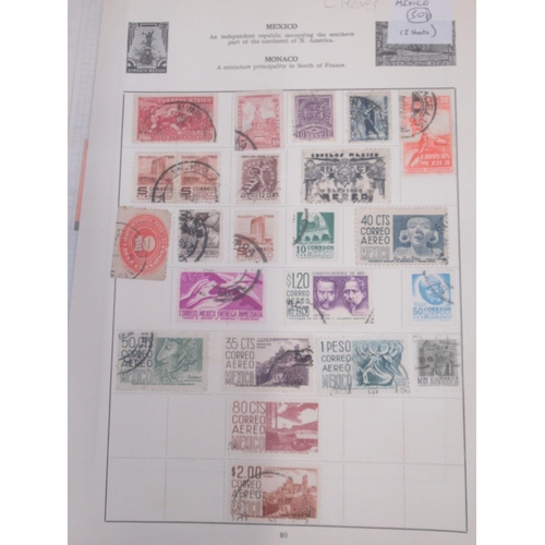 831 - Assorted collection of stamps both loose and in stamp sheets/presentations (qty. in 1 box)