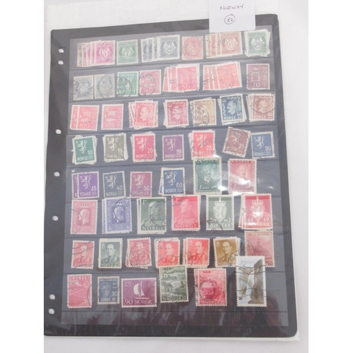 831 - Assorted collection of stamps both loose and in stamp sheets/presentations (qty. in 1 box)