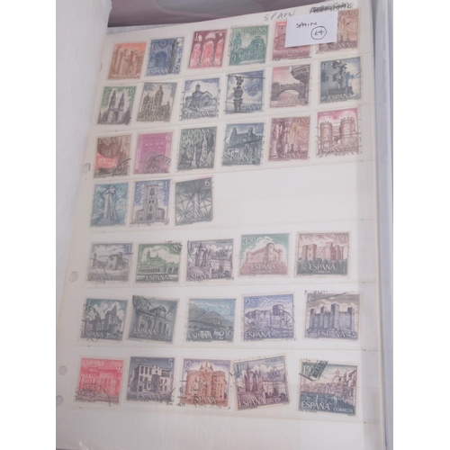 831 - Assorted collection of stamps both loose and in stamp sheets/presentations (qty. in 1 box)