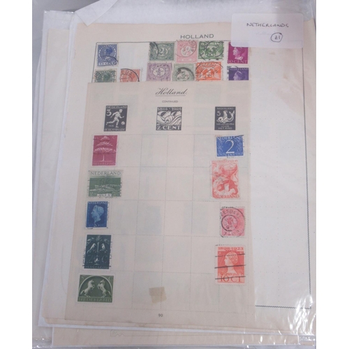 831 - Assorted collection of stamps both loose and in stamp sheets/presentations (qty. in 1 box)