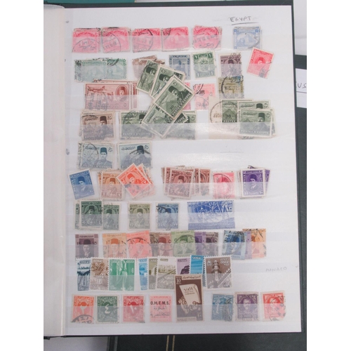 833 - Stamp album cont. various international Aircraft stamps, stamp folder cont. stamps from Iran(Persia)... 