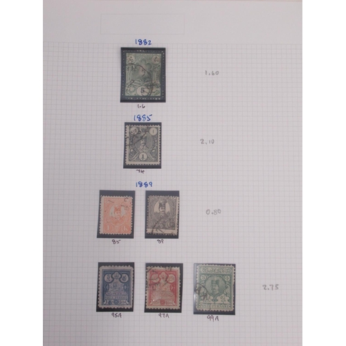 833 - Stamp album cont. various international Aircraft stamps, stamp folder cont. stamps from Iran(Persia)... 