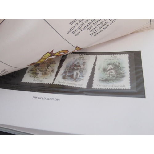 835 - Stamp album cont. Indian stamps from the 1850s to late 1950s, stamp album cont. Austrian stamps, sta... 