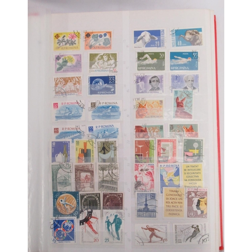 836 - Davo album of Swedish stamps, 2 other albums of Swedish Stamps, folder of Greek stamps, a empty stam... 