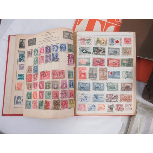 840 - Suitcase cont. mixed collection of c20th British and International stamps, covers & FDC's, loose and... 