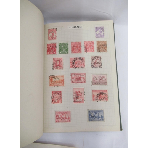 841 - Assorted collection of GB and International stamps both loose and in 2 stamp albums