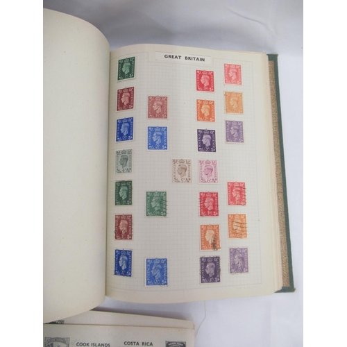 841 - Assorted collection of GB and International stamps both loose and in 2 stamp albums