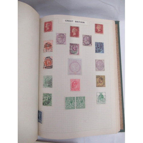 841 - Assorted collection of GB and International stamps both loose and in 2 stamp albums